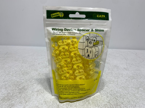 Dottie CA25 Wiring Device Spacer & Shim 25 Pack 3/4" 3/32" (lot of 25)