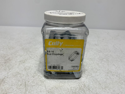 Cully 59606J Rod Coupling 3/8"-16 (lot of 80)