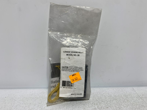 Aprilaire 50 Current Sensing Relay 24VAC 12W Max