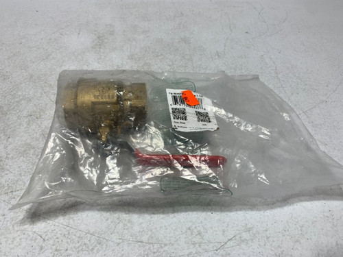 RWV 5044AB 1-1/4" Ball Valve Full Port Lead Free Brass