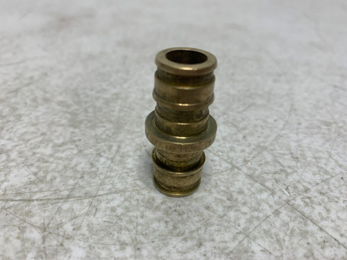 Uponor AF 10/15 1/2" Coupling Brass Fitting (lot of 2)