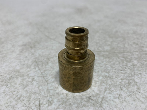 Uponor 1/2" PEX Brass Fitting Adapter (lot of 3)