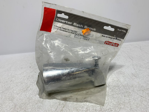 ProPlus 101007 Bathtub Spout 1/2" FIP Chrome Nickel