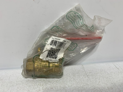RWV 5592AB 1" Ball Valve Full Port Brass Lead Free