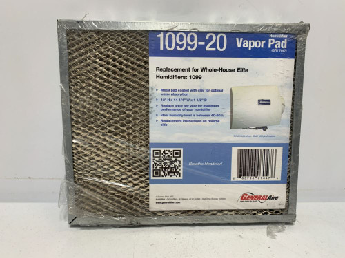 GeneralAire 1099-20 Vapor Pad 12"H x 14 1/4"W x 1 1/2"D