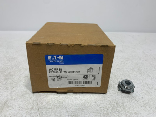 Eaton ACMF38 Connector 3/8" AC/MC Set Screw (lot of 123)