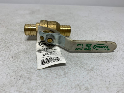 Proflo PFX462G PEX Ball Valve 1" Brass Low Lead