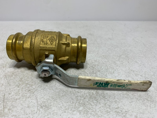 FNW X432 1-1/2" Brass Ball Valve 200 WOG Low Lead