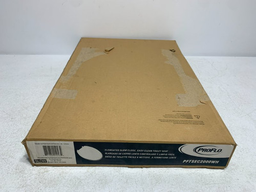 Proflo PFTSEC2000WH Toilet Seat Elongated Slow Close White