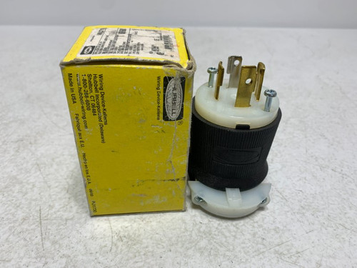 Hubbell HBL2711 Twist-Lock Plug 30A 125/250V L14-30P