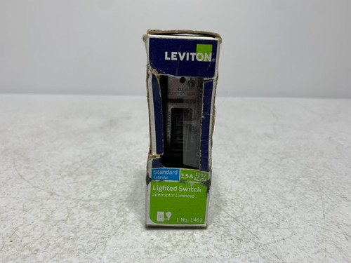 Leviton 1461 Lighted Switch 15A 120V Single-Pole