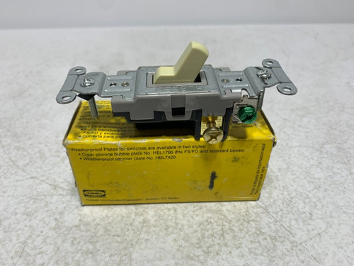 Hubbell CS220I Toggle Switch 20A 120/277V 2-Pole