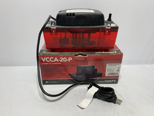 Little Giant VCCA-20-P Condensate Pump 115V 1.5A 6' Cord