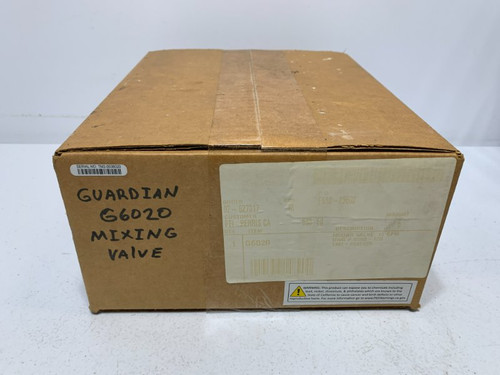 Guardian G6020 Mixing Valve 13 GPM DVGW G608-120