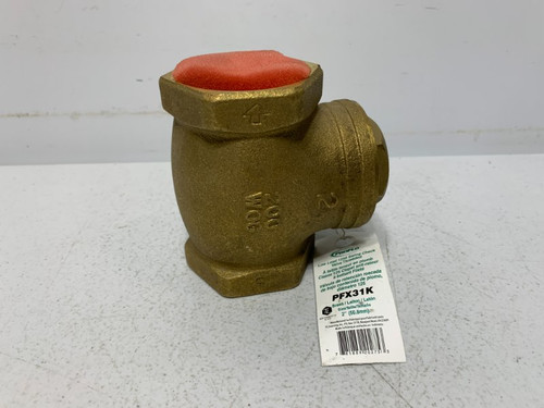 ProFlo PFX31K Swing Check Valve 2" Brass 125 PSI