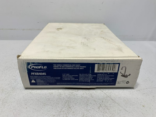 ProFlo PFXB4045 Two-Handle Commercial Bar Faucet 0.5 GPM