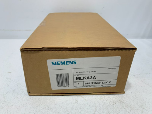 Siemens MLKA3A Main Lug Kit 250A 3-Phase