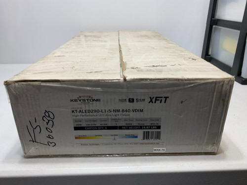 Keystone KT-ALED290-L1-5-NM-840-VDIM LED Area Light 290W 120-277V 4000K