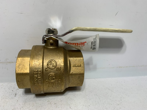 Jomar Valve 150-108G 2" Ball Valve 600 WOG Full Port Threaded