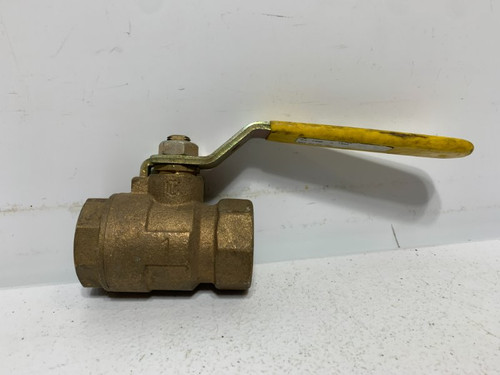Milwaukee Valve 15-45 1" Ball Valve Brass FP NPT A100