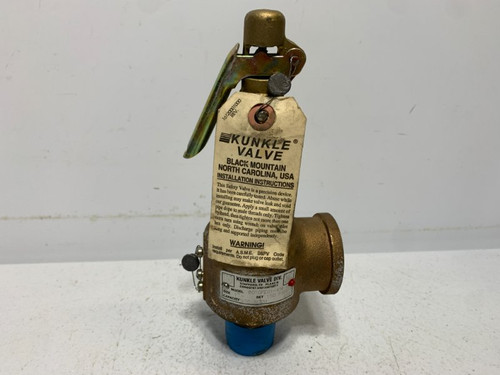 Kunkle 6010FE01-KM 1" Safety Relief Valve 150 PSI