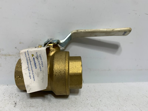 Milwaukee Valve UPBA-475B 1" Ball Valve 600 WOG Threaded Brass