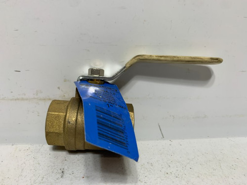 Nibco TFP600A-LF 1" Ball Valve Lead-Free Brass Threaded
