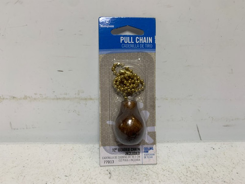 Westinghouse 77013 Pull Chain 12" Beaded Chain Included