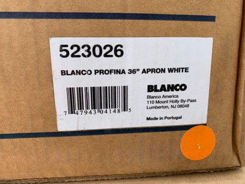 Blanco 523026 Profina 36" Farmhouse Sink White