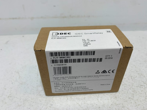 Idec FL1F-M08C2R2 Expansion Module 4 In 4 Out 100-240VAC/DC