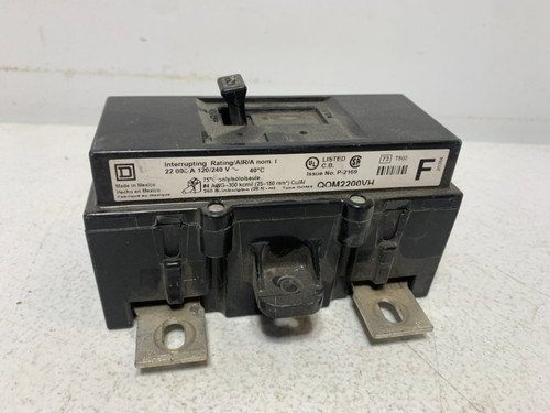 Square D QOM2200VH Main Circuit Breaker 200A 120/240V 2-Pole