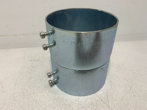 Rigid 4" EMT Coupling Galvanized Steel