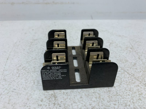 Ferraz Shawmut 20323 Fuse Block 30A 250V 3-Pole