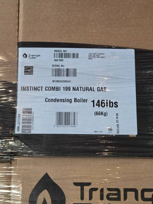 Triangle Tube INS199C Instinct Combi 199 Condensing Boiler Natural Gas 199k BTU