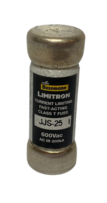 Cooper Bussmann JJS-25 Limitron Tron Fast Acting Fuse 25A 600V  (lot of 2)
