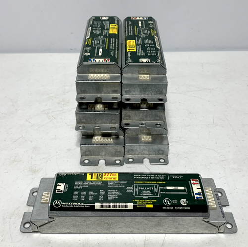 GE Lighting G1-RN-T8-1LL-277 Electronic Ballast Rapid Start Motorola (lot of 7)