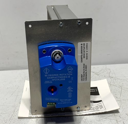 Carrier DAMPSLB08X08-B Damper Actuator 24V 2.1AMPS Carrier DAMPSLB08X08-B Damper Actuator 24V 2.1AMPS
