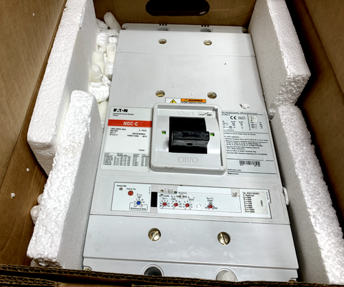 Eaton NGC312038EC Circuit Breaker 1200 Amp 480V 3 Pole 200 kAIC @ 240VAC 50/60Hz