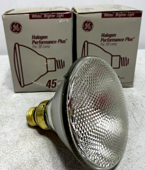 General Electric 45PAR/FL/H 16230 Par 38 Lamp Bulb 45W 120V (lot of 2)