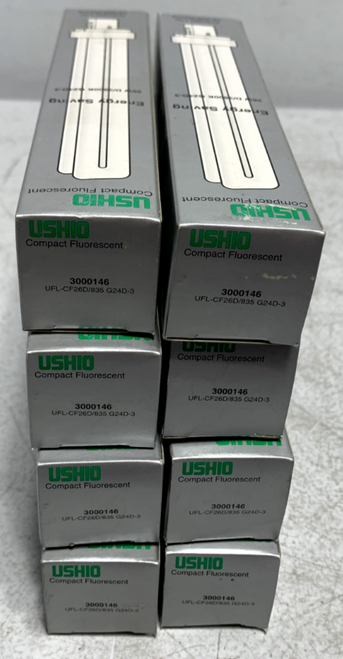 Ushio 3000146 Specialty Compact Lamp 26W (lot of 8)