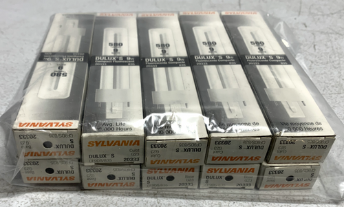 Sylvania 20284 Specialty Compact Lamp 9W (lot of 8)