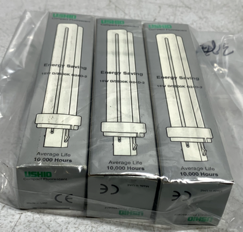 Ushio 3000145 Specialty Compact Bulb 18W (lot of 3)