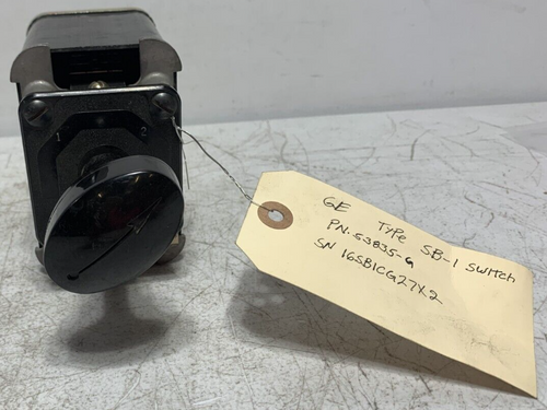 General Electric 16SB1CG26X2 Rotary Control Switch Type SB-1