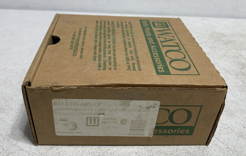 Watco 901-LTRI-ABS-CP Bath Waste Half Rough In Kit with Push Pull Bath Chrome Watco 901-LTRI-ABS-CP Bath Waste Half Rough In Kit with Push Pull Bath Chrome