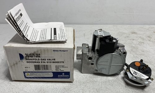 Emerson 36J22Y-202 Gas Heating Furnace Valve 25V
