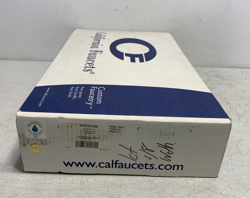 California Faucets C502ZB-ORB Widespread Faucet w/Zerodrain Oil Rubbed Bronze