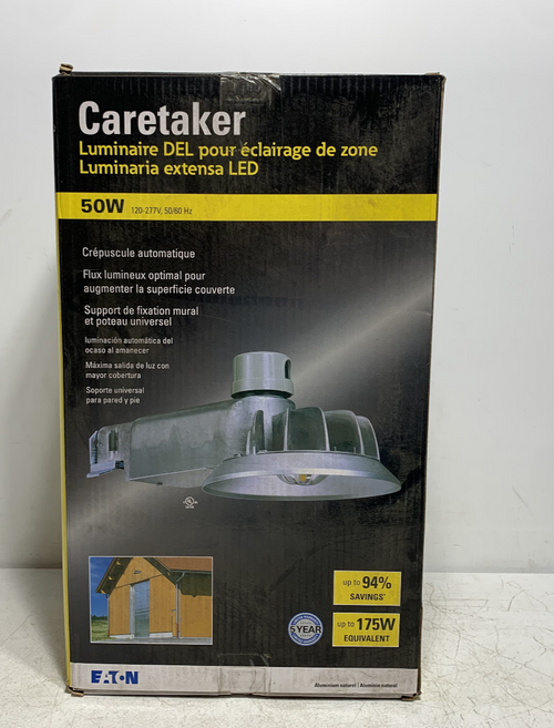 Eaton CTKRV2B Caretaker 2.0 LED Area Light 120/277V 125W 4000K