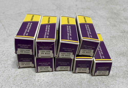 Halogen G9 Halogen Bulb 120V 35W (lot of 9)
