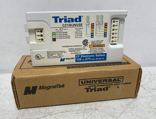 MagneTek C218UNVSE0011 Electronic Ballast 277VAC 60 Hz