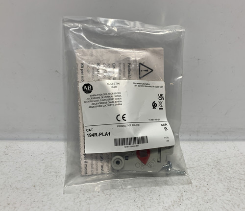 Allen-Bradley 194R-PLA1 Padlock Accessory
